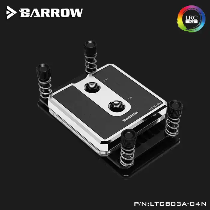 Barrow Cpu Water Block Cooler Cpu Use For Amd Ryzen Am3 Am4 Pom Brass Metal Top A Rgb Light Compatible 5v Gnd 3pin Header Fans Cooling Aliexpress