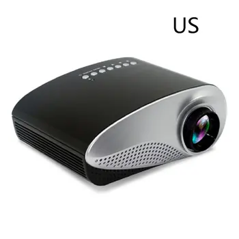 

Hd Led Portable Mini Projector Video For Home Theater Game Movie Cinema Projector 1080P Projector 802 AU EU US UK Plug