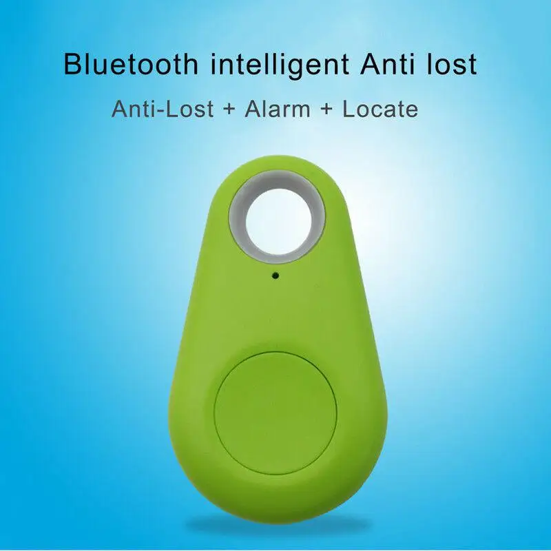 MeterMall смарт мини водонепроницаемый Bluetooth gps трекер для домашних животных собаки кошки ключи кошелек сумка дети - Цвет: green
