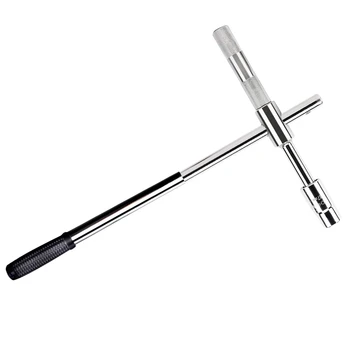 

NEW-Cross Tire Wrench Long Tire Wrench Retractable Auto Repair Special Nut Wrench Set for Heavy Duty Cross Wrench Wheel Wrench (
