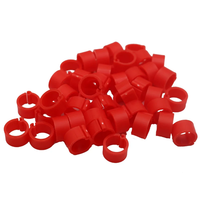 100 pcs8mm open foot ring pigeon foot ring variety of color poultry pigeon supplies bird supplies poultry