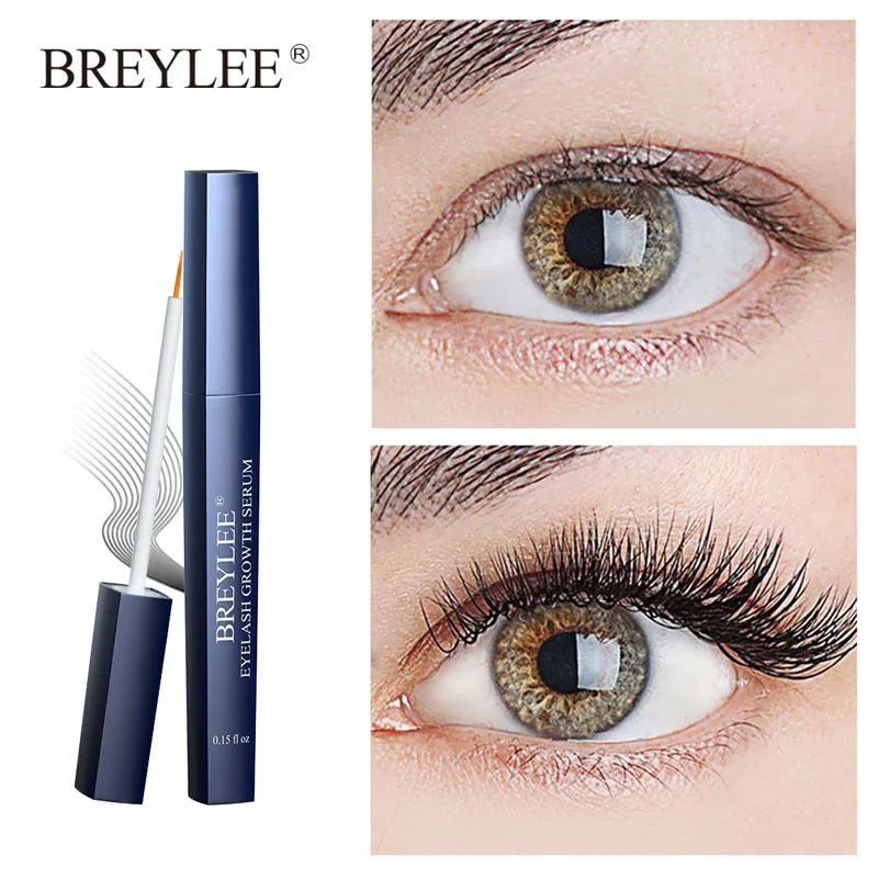BREYLEE Eyelash Growth Essence Natural Thick Enhancer Nourishes Prolongs Curling Thicker Promotes Care | Красота и здоровье