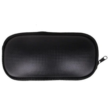 

Protection Storage Box PU Leather Solid Ski Glasses Case Lightweight Sports Snowboard Zipper Winter Portable Hard Safe Carrying