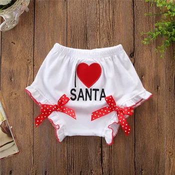 

Letter Bow Baby Shorts Children Pants 0-1 Years Old Briefs Child Underwear Girls Infants Kids Shorts Triangle Climbing Pants