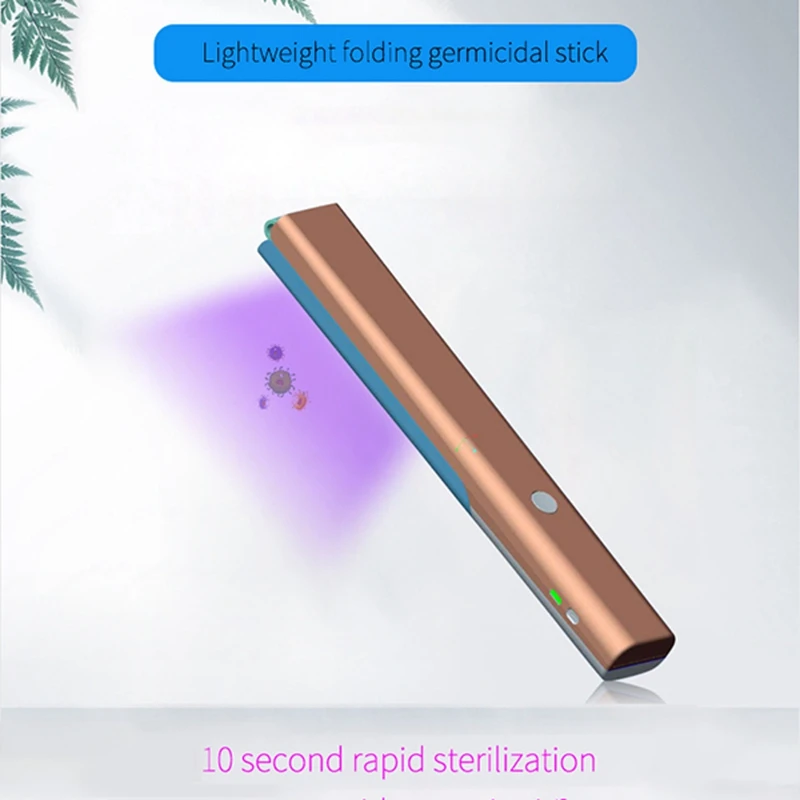 

Portable Ultraviolet Disinfection Lamp Handheld UV-Sterilizer Bactericidal Lamp USB UVC Disinfection Germicidal Flashlight