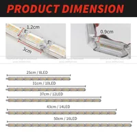 2 PCS LED DRL 12V White Amber Sequential Diamond LED Strips Daytime Running Lights LED Turn Signals for Car 4