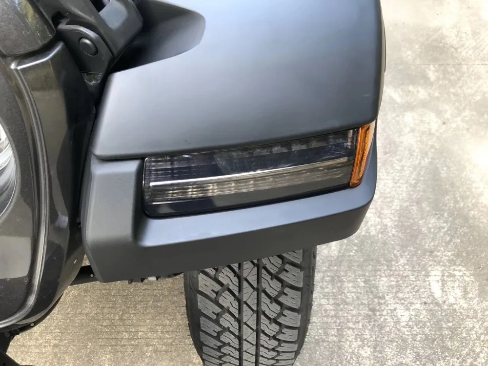 4 шт. ABS высокое колесо бровей для Jeep wrangler JL