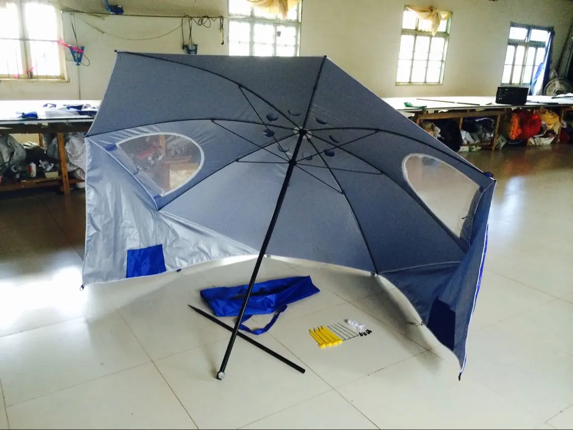 2019 New Style Fishing Umbrella Multi-functional UV-Protection Parasol Water Resistant Windproof Parasol