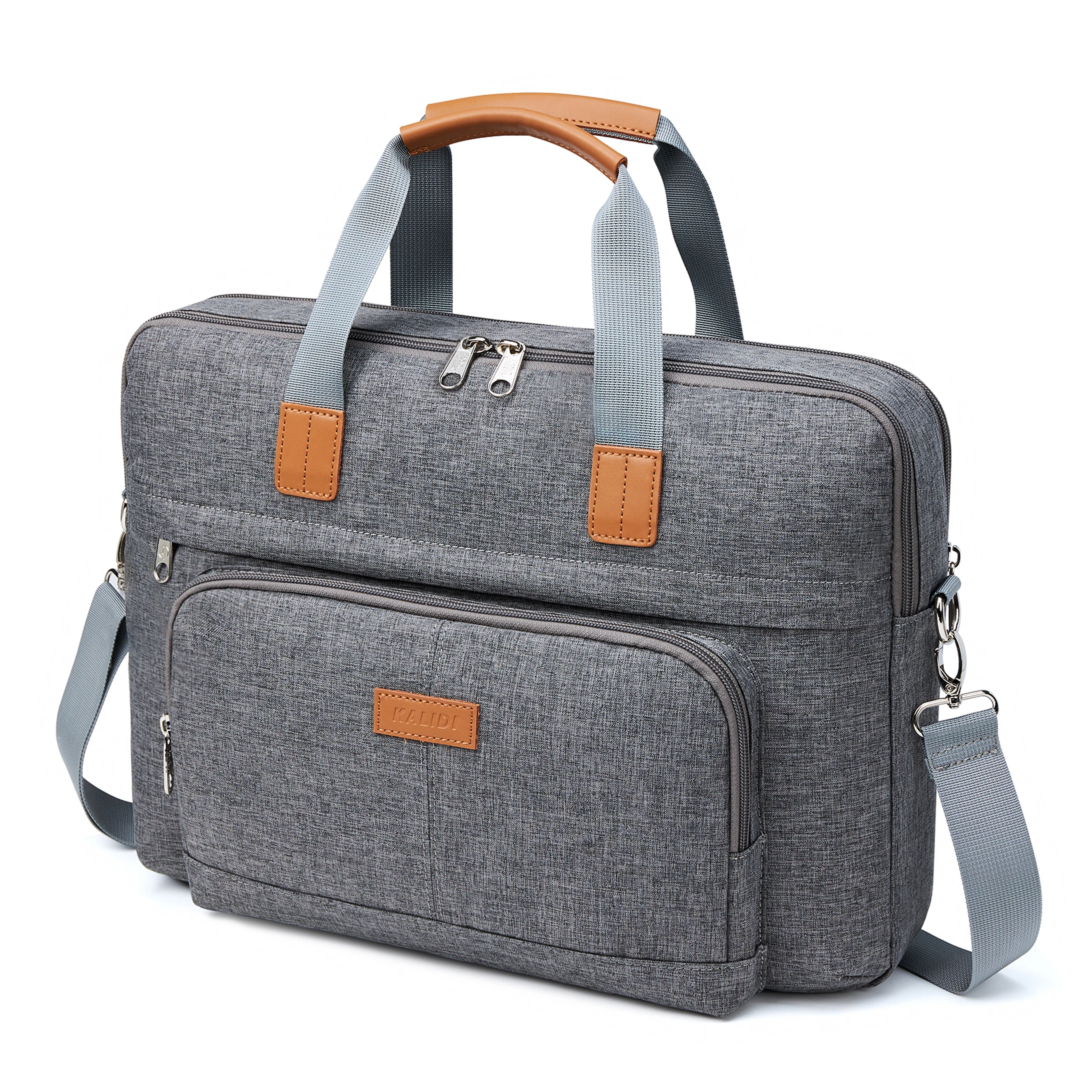KALIDI Laptop Handbag 15 15.6 Inch Briefcase Bag for Macbook Air Pro 13 15 Computer Shoulder Handbag 2605 For Xiaomi Laptop Bag