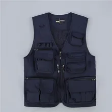 Одежда Daddy; сезон весна-осень; четыре сезона; одежда с несколькими карманами жилет большой Размеры мужской жилет для женщин среднего возраста мужской жилет 69