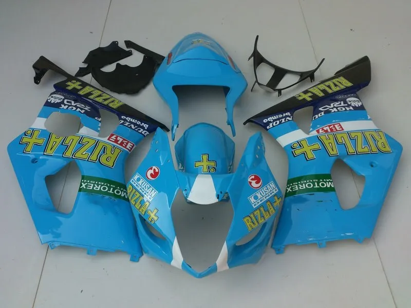 Комплект обтекателей под давлением для GSXR1000 K3 03 04 GSXR 1000 2003 2004 ABS пластиковые