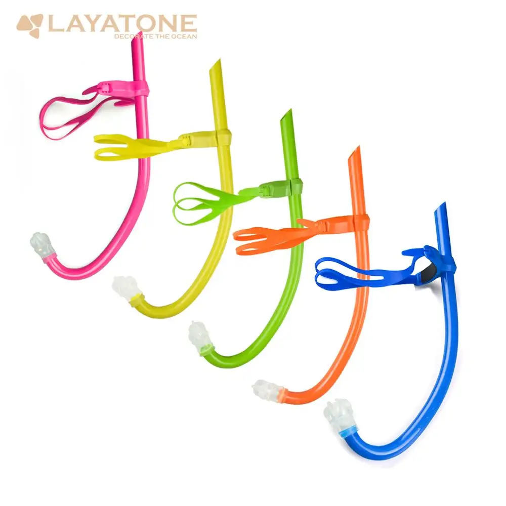

LayaTone Swimming Snorkel Adult Swim Snorkeling Scuba diving Breathing Tube Tribord For Children Girls Kids