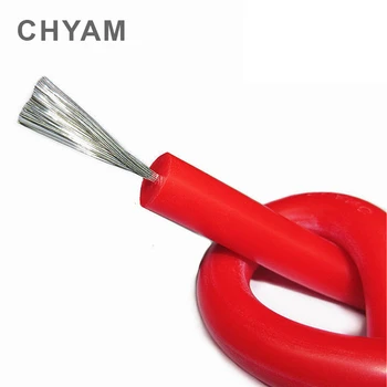 

DIY Home Soft Silicone Wire High Voltage Wire And Cable Connector 25KV 30KV 40KV-20AWG 18AWG 17AWG 15AWG Anti-breakdown