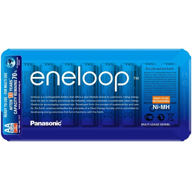 Аккумуляторы Panasonic eneloop(AA) BK-3MCCE/8LE