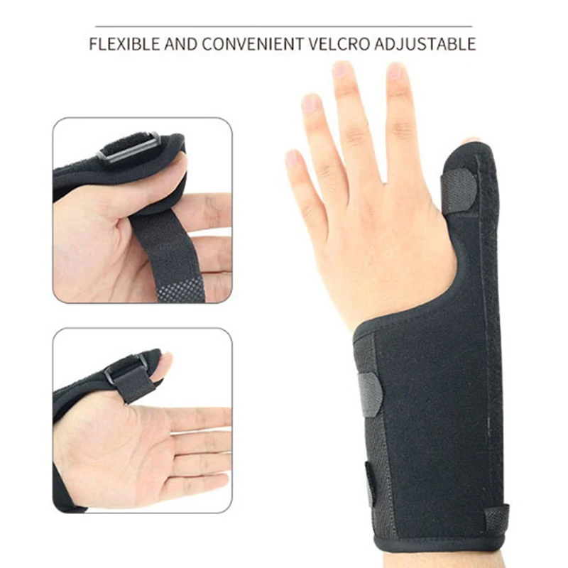 1pc Adjustable Wrist Thumb Hand Splint Support Brace Stabiliser Arthritis Glove Thumbs Wrist Protector Left/Right Hand Training