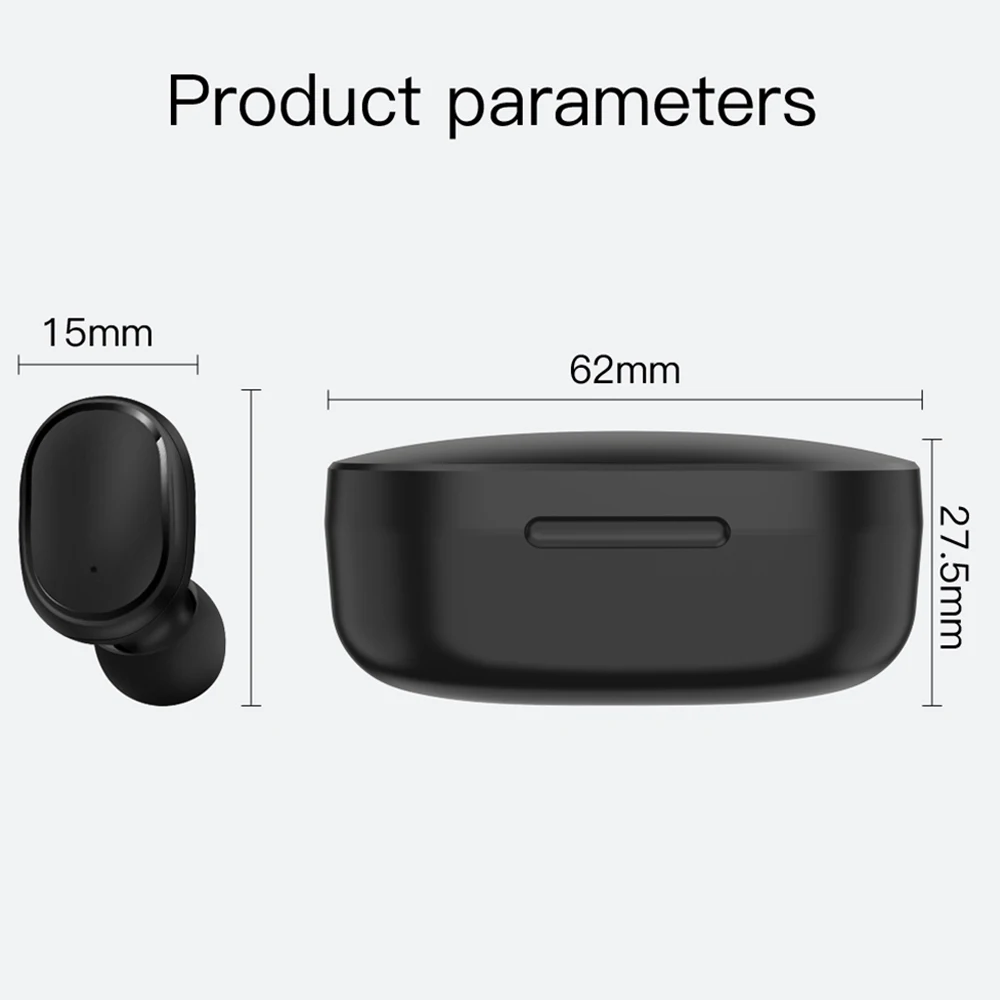 E6S TWS Bluetooth наушники 5 0 беспроводные Blutooth гарнитура спортивные стерео свободные с