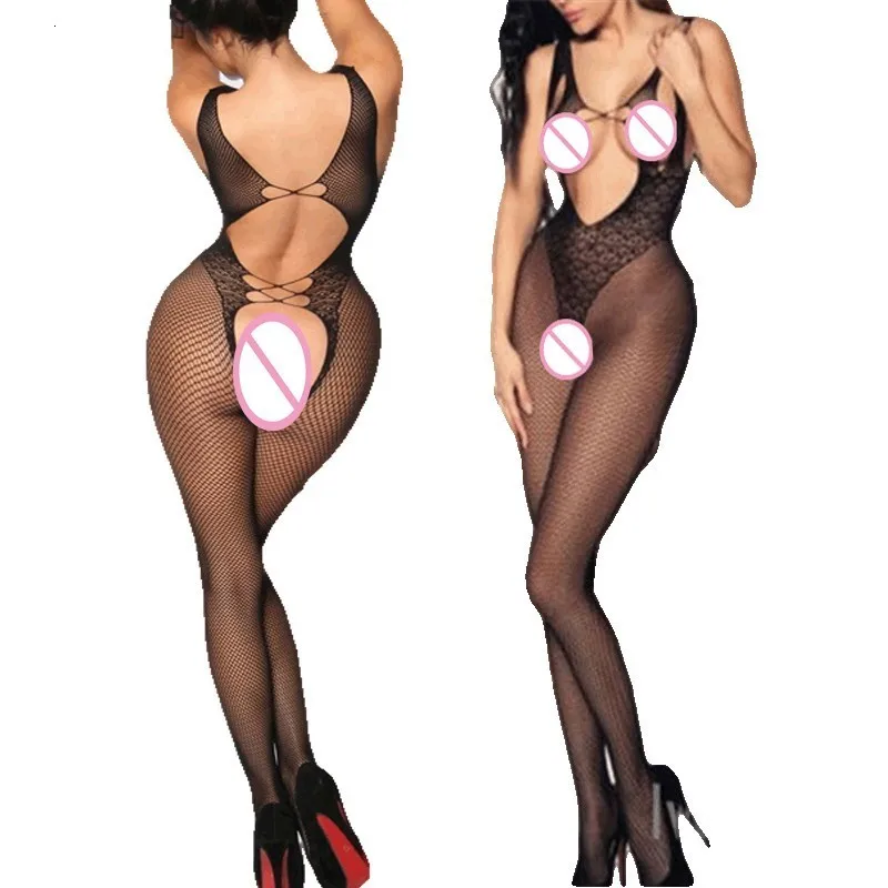 qq239 crotchless Сексуальное нижнее белье Lenceria Femenina эротическое белье, порно-сексуальный костюм, большие размеры, в сетку, Lenceria Mujer, сексуальное нижнее белье, Catsuit QQ401 - Цвет: qq239 crotchless