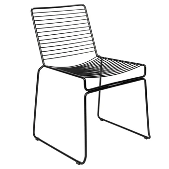 

High-quality plastic 2pcs Simple Nordic Style Wire Chair for Living Room Bedroom Home Decor Protect Wood Flooring Carpets