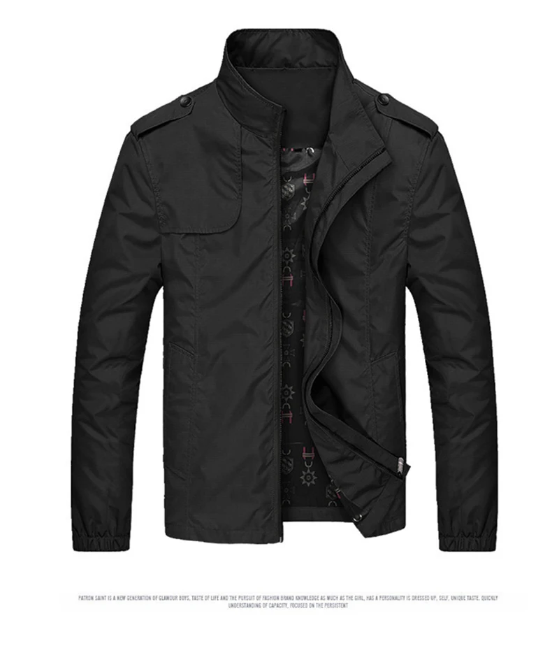 Новая мужская модная повседневная Свободная куртка s спортивная куртка-бомбер мужские куртки и пальто размера плюс