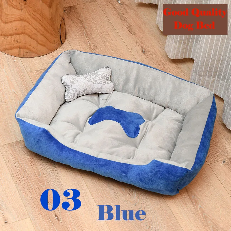 (S3XL) Large Pet Cat Dog Bed 8Colors Warm Cozy Dog House Soft Fleece