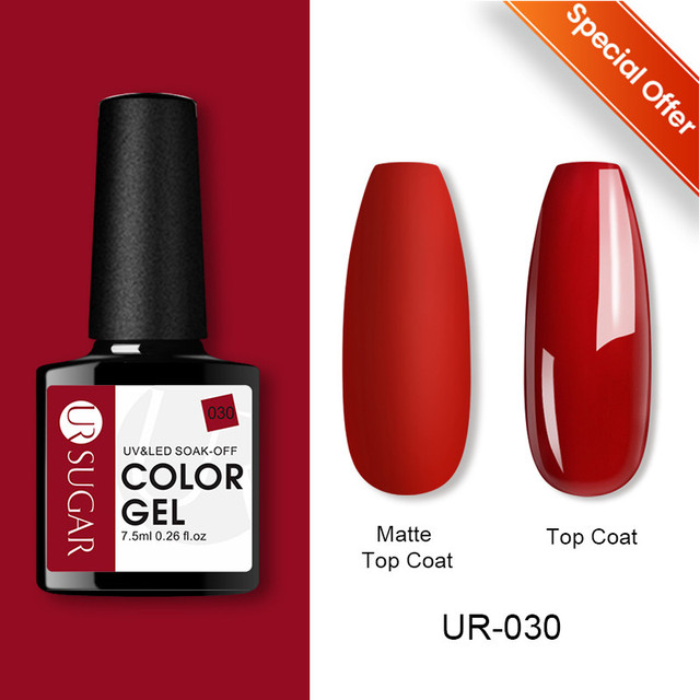 SUGAR Luminous Gel Top Coat Semi Permanent Glow In Dark Fluorescent Soak Off UV LED Color Gel Nail Varnish Nails for Manicure