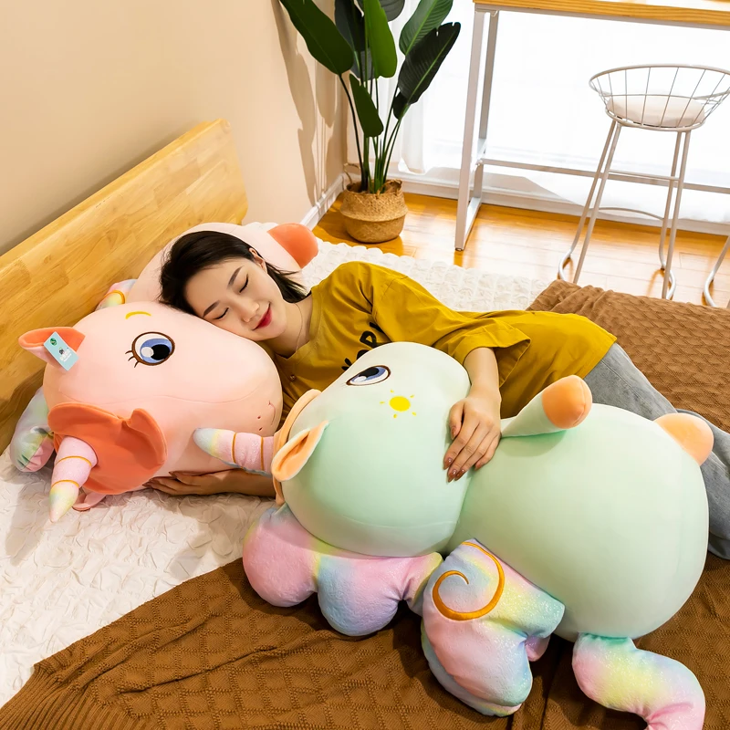 Chubby Giant Unicorn Plush Toy