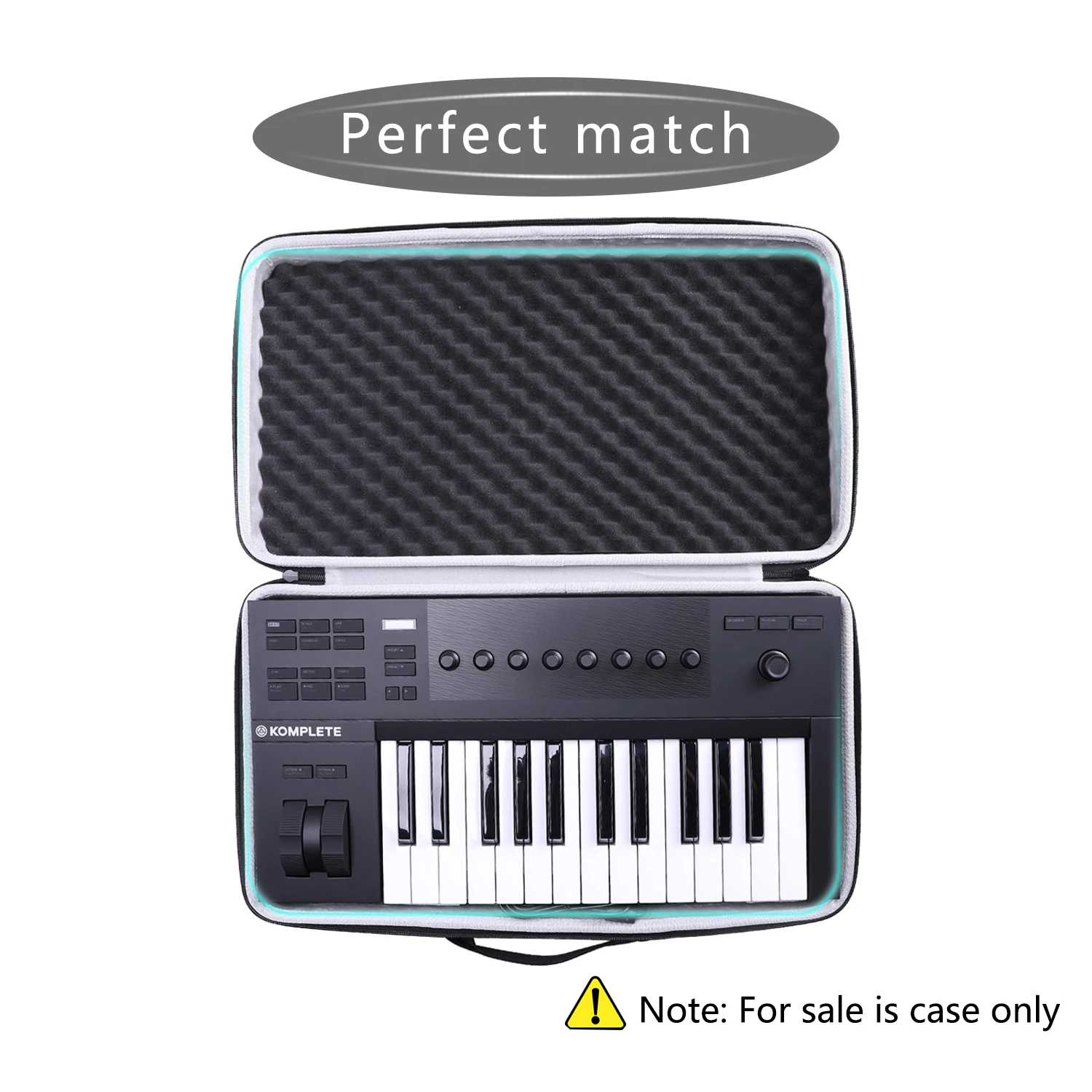 Rígido de Eva Ltgem para Instrumentos Estojo Nativos Komplete Kontrol Teclado Controlador A25 - Image 2