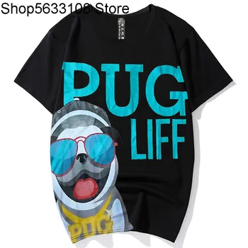 

Fat Big Size Men's Wear Plus Fat plus Round Neck Short Sleeve T Shirt Fat Brother Leisure Printing Half Sleeve