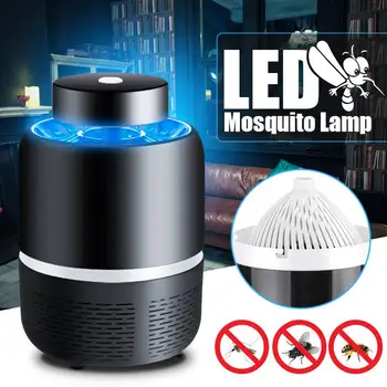 

Electric Mosquito Killer Lamp Radiationless Mosquito Killer Photocatalysis Mute Home LED Bug Zapper Insect Trap Anti Mosquito