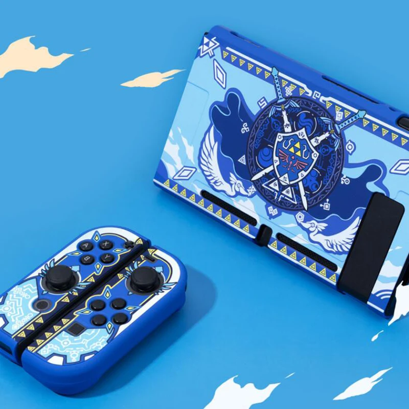 Hard Case Protective Cover Shell For Zelda Skyward Sword Nintendo Switch Console Ns Joy Con Crystal Back Protector Housing Skin Cases Aliexpress