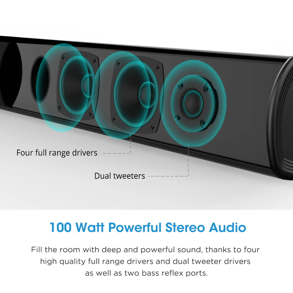 Home 4pcs Bluetooth Wall In Ceiling Speakers 6inch