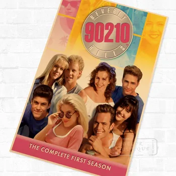 

Beverly Hills, 90210 US TV Show Vintage Retro Poster Decorative DIY Wall Canvas Painting Stickers Home Posters Bar Art Decor