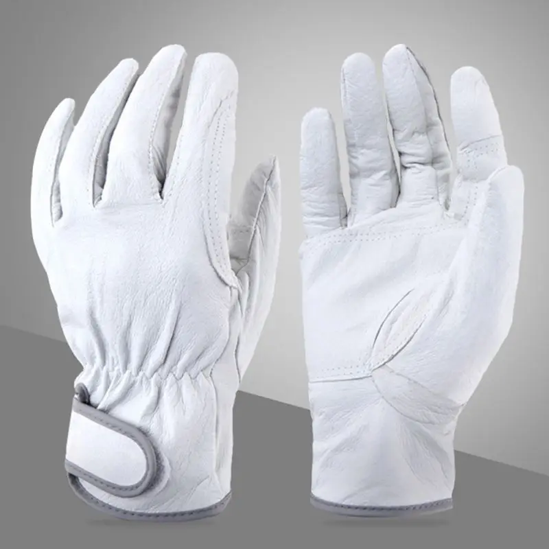 

Protection Work Gloves Leather Warm Safety Outdoor Working Gloves Add Cotton Lining For Welding Driving
