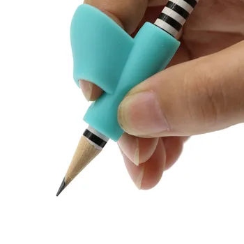 

3 Sets Of Silicone Baby Toddler Learning Toy Set Children'S Writing Tools Grip Pen Writing Correction Attitude Education Gifts