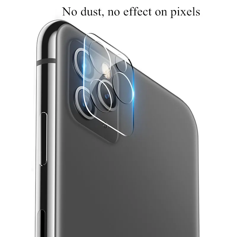 Защита объектива камеры для iPhone 11 Pro Max Роскошный металлический чехол с покрытием для iPhone 11 iPhone 11Pro Задний защитный чехол для объектива камеры