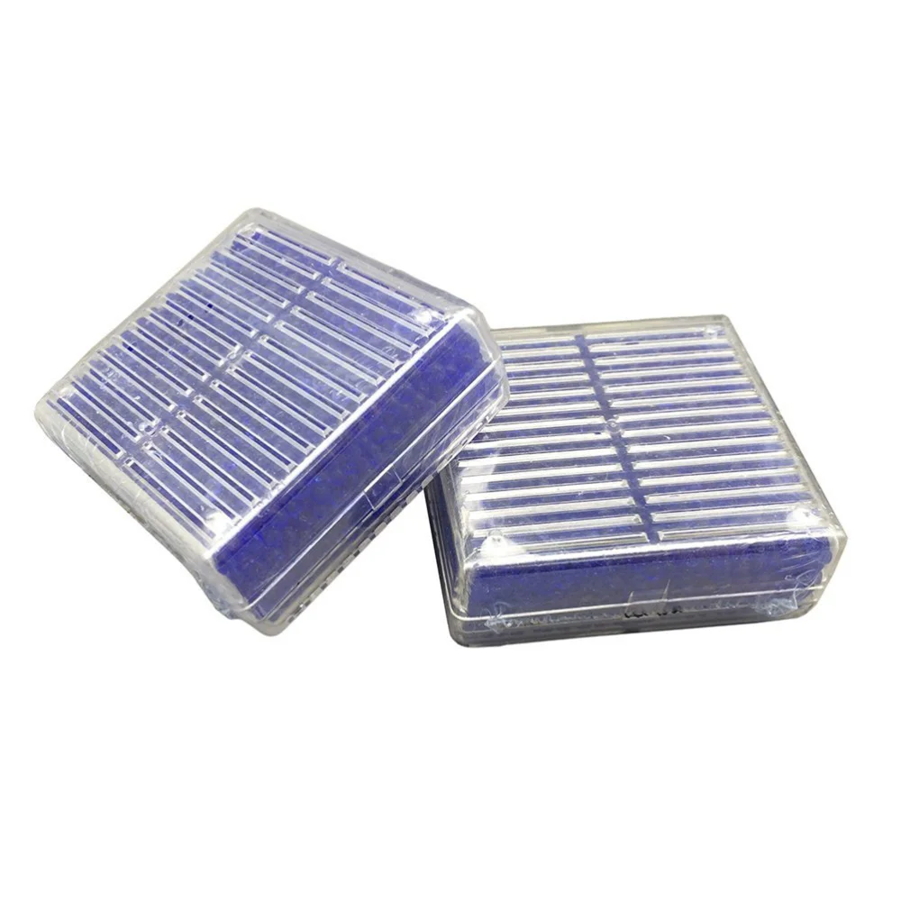 

2Pcs Reusable Silica Desiccant Dehumidifier Moisture Absorb Beads Box (Blue)