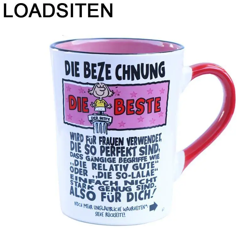 Accessories Funny Tazze Colazione Tea Eco Friendly Creative Xicara Tasse Cafe Taza Ceramica Caneca Travel Novelty Mug Coffee Cup | Дом и сад