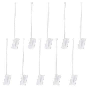 

10Pcs Portable Durable Useful Practical Simple Portable Flag Post Flags Stand Flags Holder Banner Bracket for Car Yard Outdoor