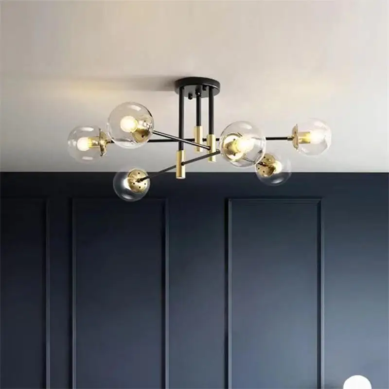 

Nordic style bedroom ceiling lamp simple atmosphere home warm living room lamp commercial restaurant children creative personali