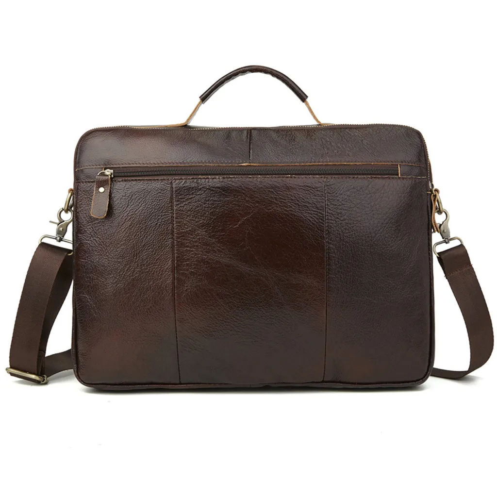 Мужские сумки-мессенджеры, винтажная многослойная кожаная сумка на плечо на молнии, сумки через плечо для мужчин, модная сумка на плечо
