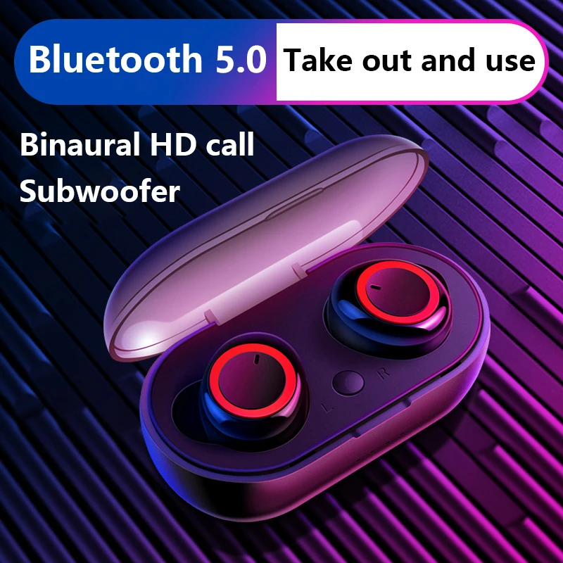 UTHAI D30 Touch Wireless Bluetooth Headset TWS Bluetooth 5 0 Stereo Noise Reduction Gaming Headset with Microphone Headset