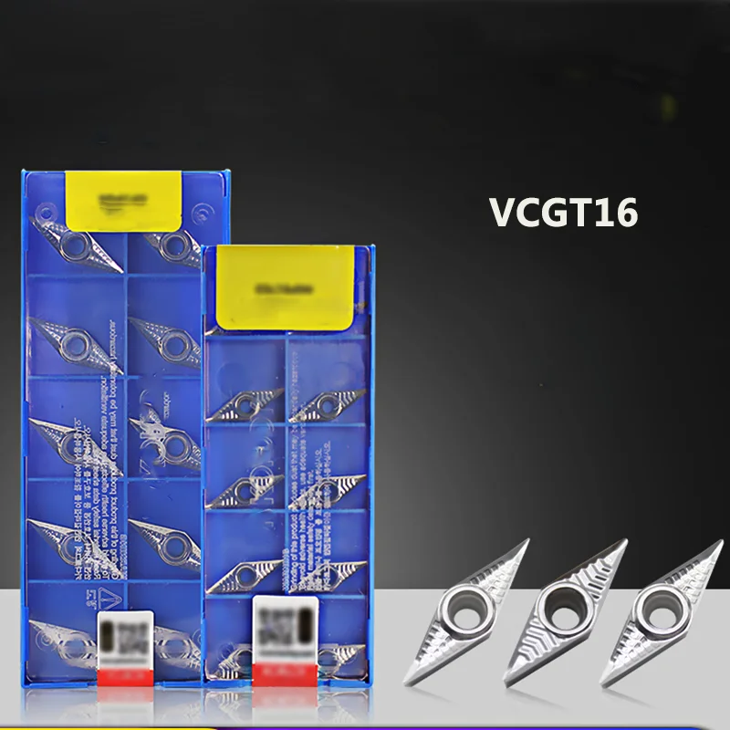 Insert VCGT160402 VCGT160404 VCGT160408 AK H01 оригинальный внутренний токарный инструмент с ЧПУ токарные инструменты VCGT