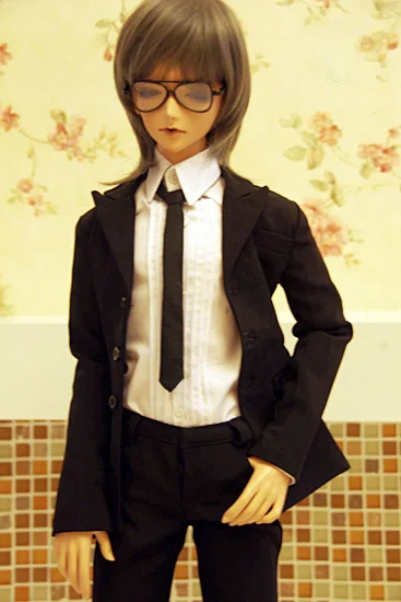 1/4 1/3 масштаб BJD Кукла одежда костюм пальто+ рубашка+ брюки для BJD/SD аксессуары ID72, без куклы, обувь, парик и другие A0823