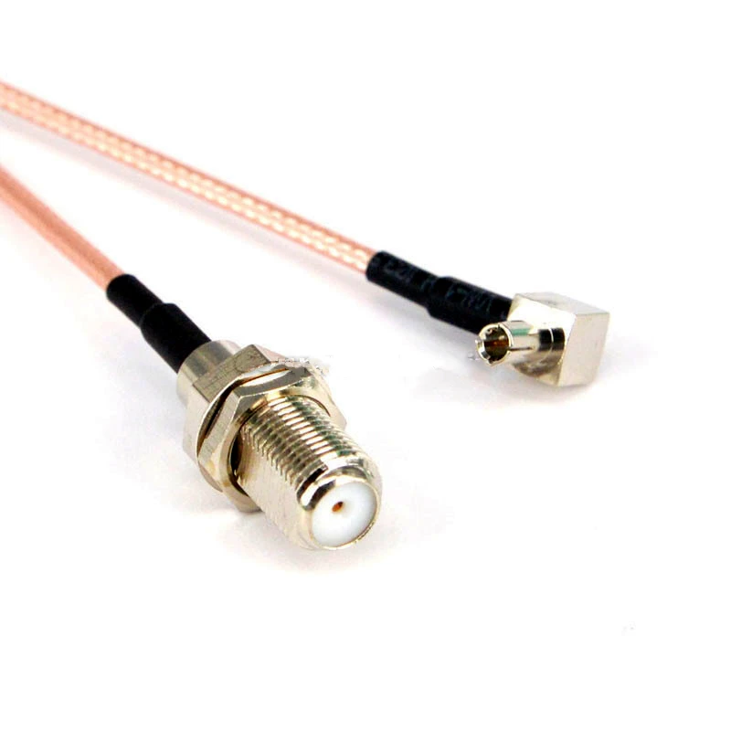 100 шт. F toTS9 кабель female to TS9 правый угол RG316Pigtail 45-60 см for3G/4G USB модем | Мобильные