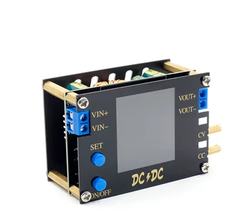 

DC DC Automatic Boost/Buck Converter CC CV Power Module 0.5-30V 6A 60W Adjustable Regulated Power Supply Voltmeter