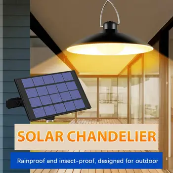 

LED Solar Garden Light Outdoor Waterproof Solar Chandelier Induction Home Energy-saving Garden Courtyard Street Lights