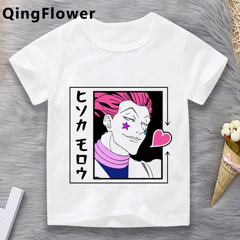 Hunter X Hunter Hisoka Killua Kurapika Kinderen Grote Moeite T shirt  Grappige Leuke Vetement Enfant Garcon T shirt T shirt Kinderen|T-shirts| -  AliExpress