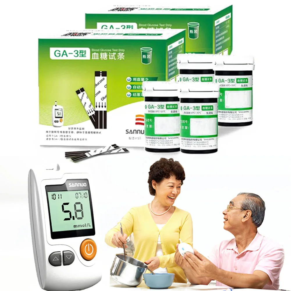 Глюкометр в крови и тест-полоски и Ланцеты Glm медицинский измеритель уровня сахара в крови глюкометр тест на диабет er тест-бумага глюкоза в крови