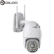 DIGOO DG-ZXC41, 1080 P, PTZ IP камера, уличная, умная, скоростная, купольная камера, беспроводная, Wifi, камера безопасности, панорамирование, 4-кратный цифровой зум, CCTV