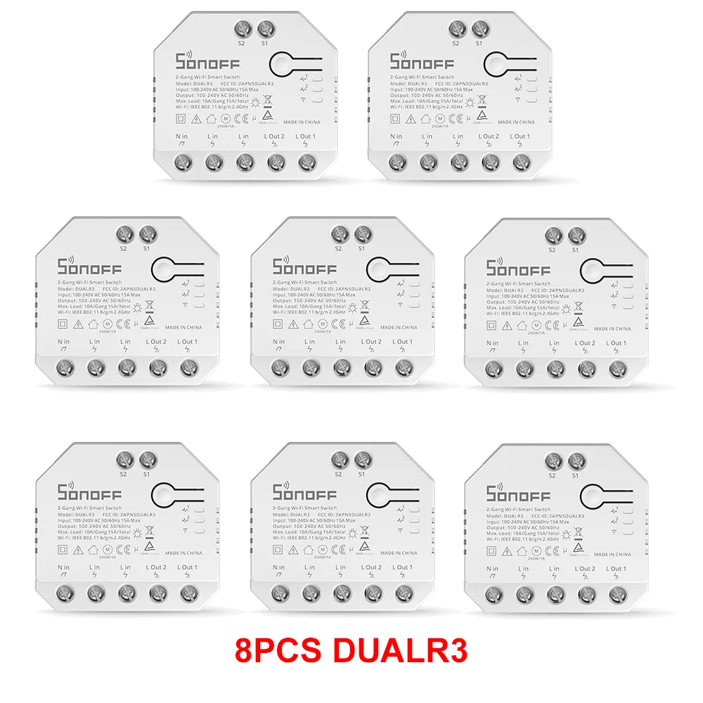 8PCS DUALR3